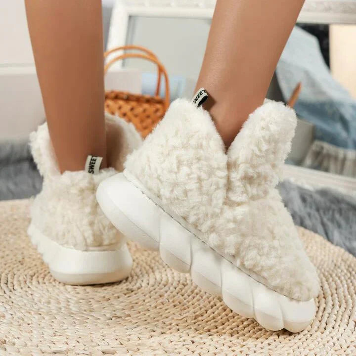 Eenhoorn Fluffy Winterslippers